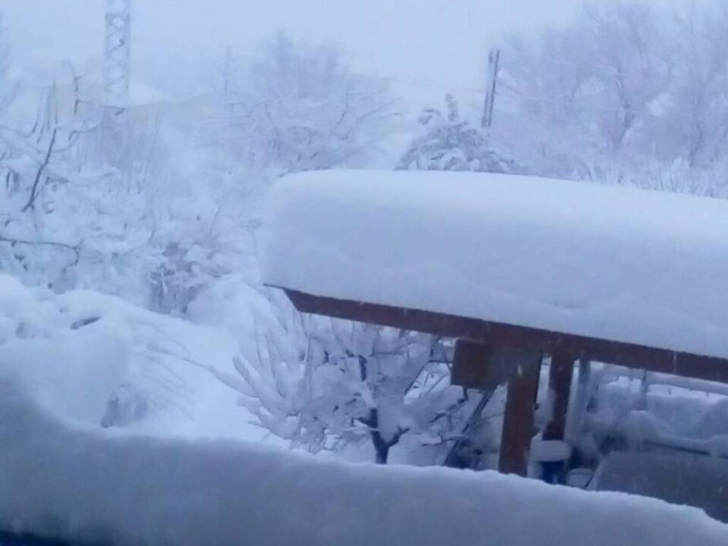 L'Aquila, neve 18 gennaio 2017