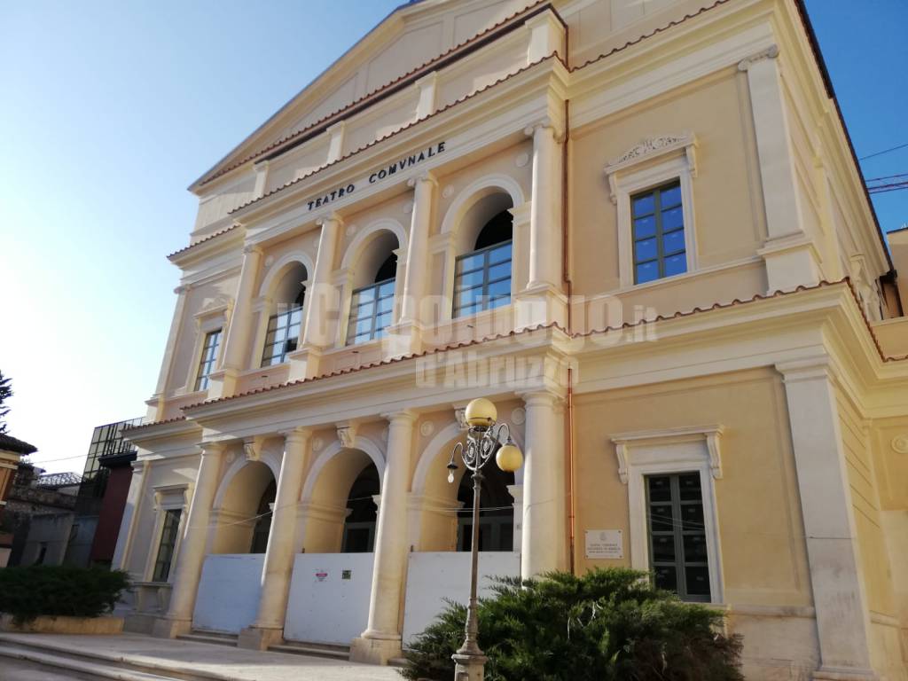 teatro comunale senza impalcature luglio 2019