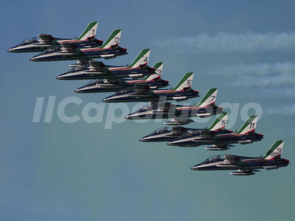 Frecce Tricolori a L'Aquila, quando e dove vederle Il Capoluogo