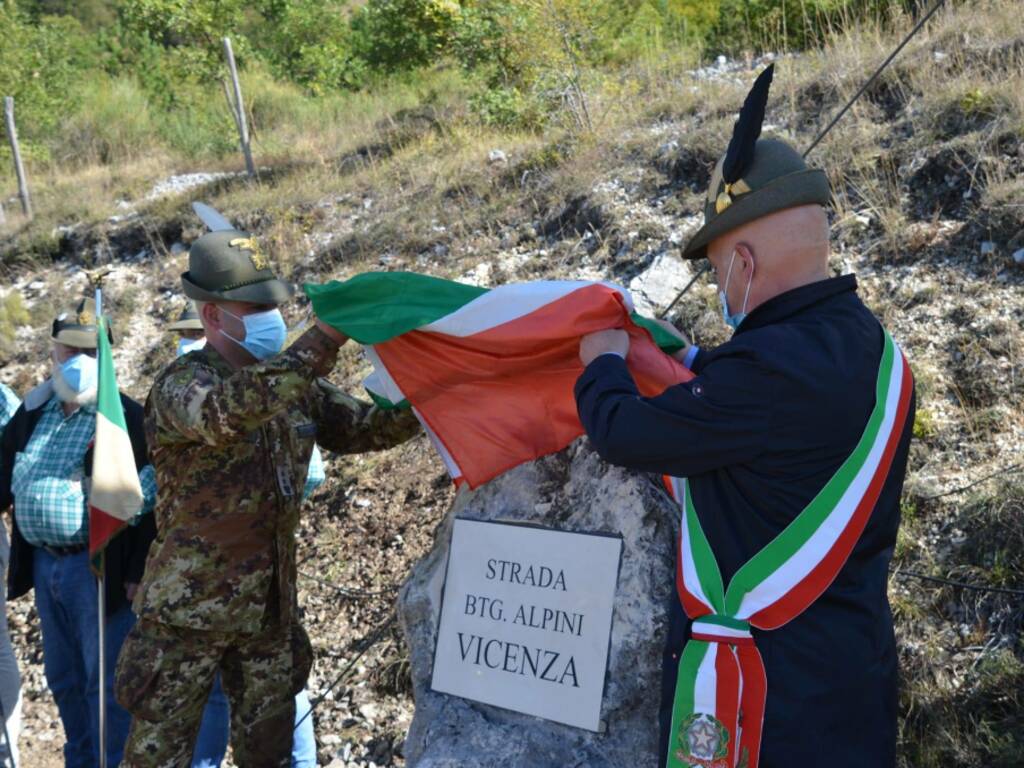 alpini esercito strada campo di giove