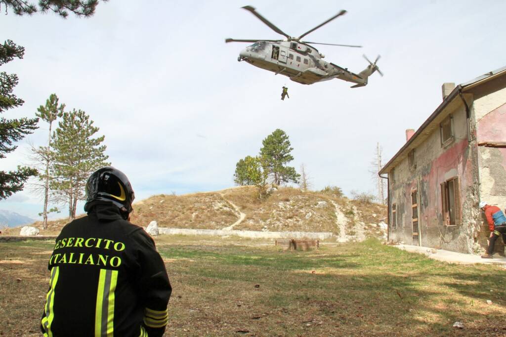 Vardirex 2023 esercitazione di protezione civile degli Alpini in