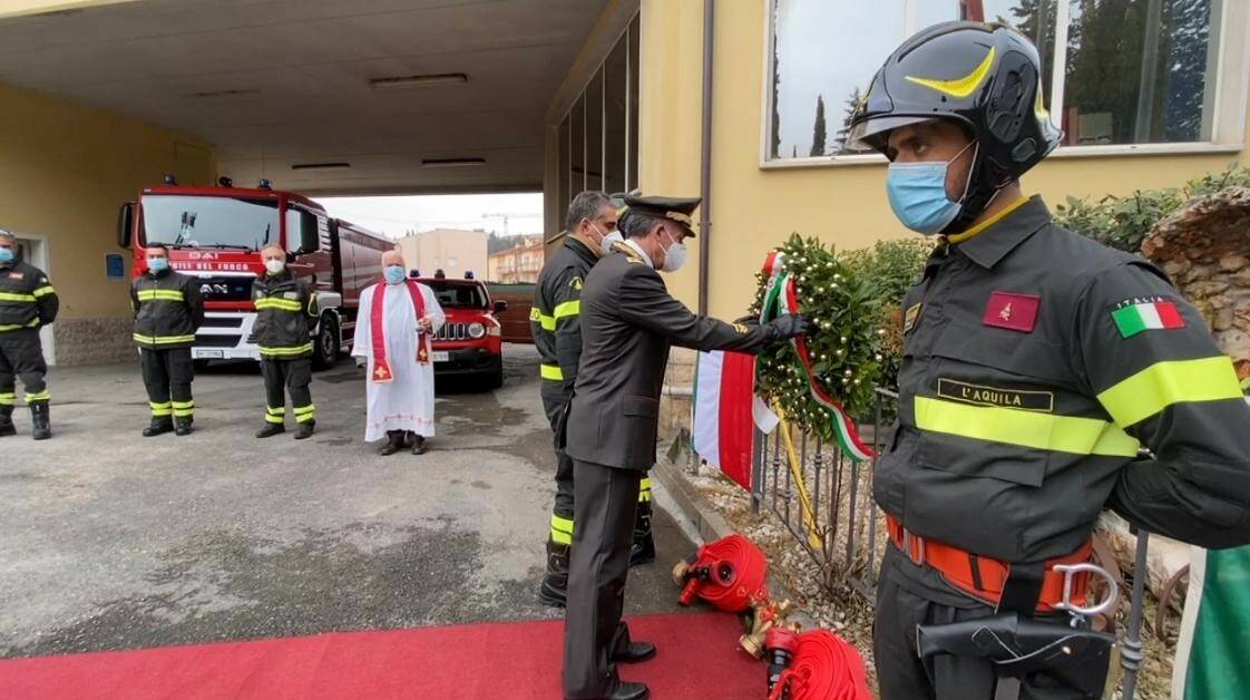 Santa Barbara, le celebrazioni dei Vigili del Fuoco a L'Aquila - Il  Capoluogo