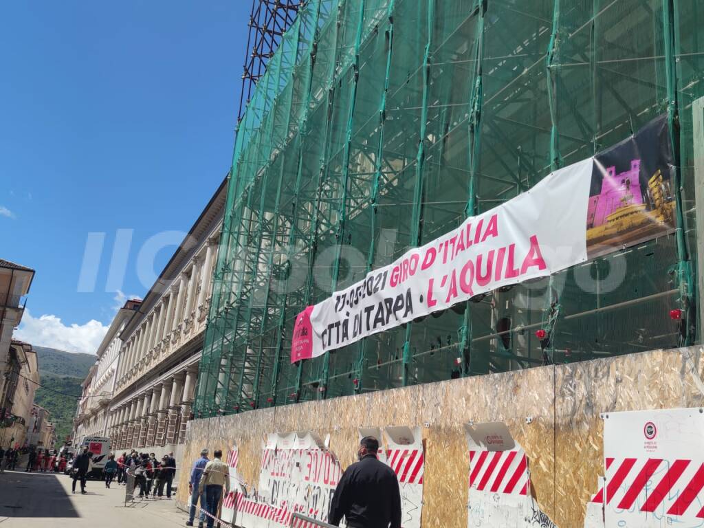 giro d'italia tappa l'aquila