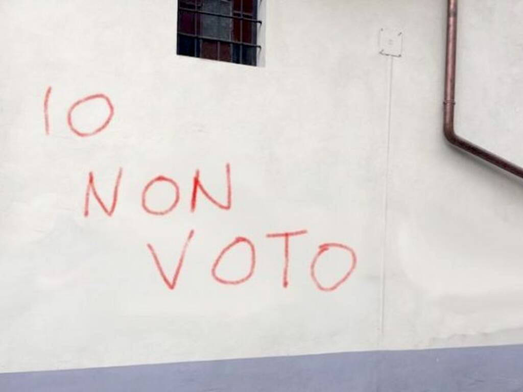 astensionismo io non voto