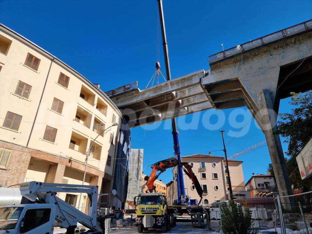 ponte belvedere demolizione