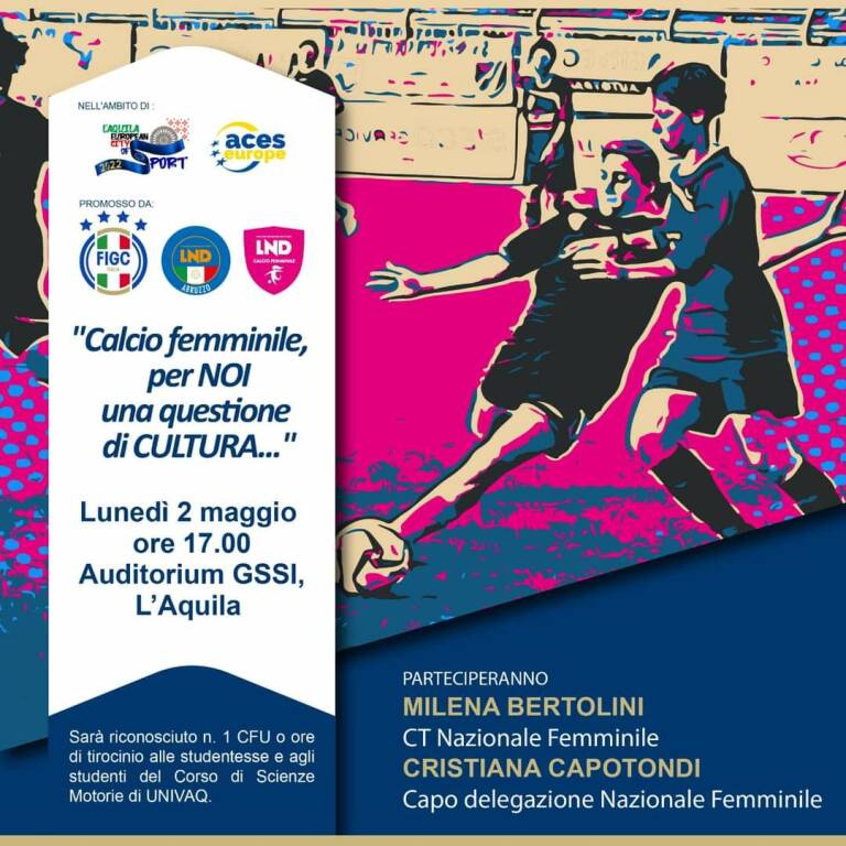 convegno calcio femminile questione di cultura 