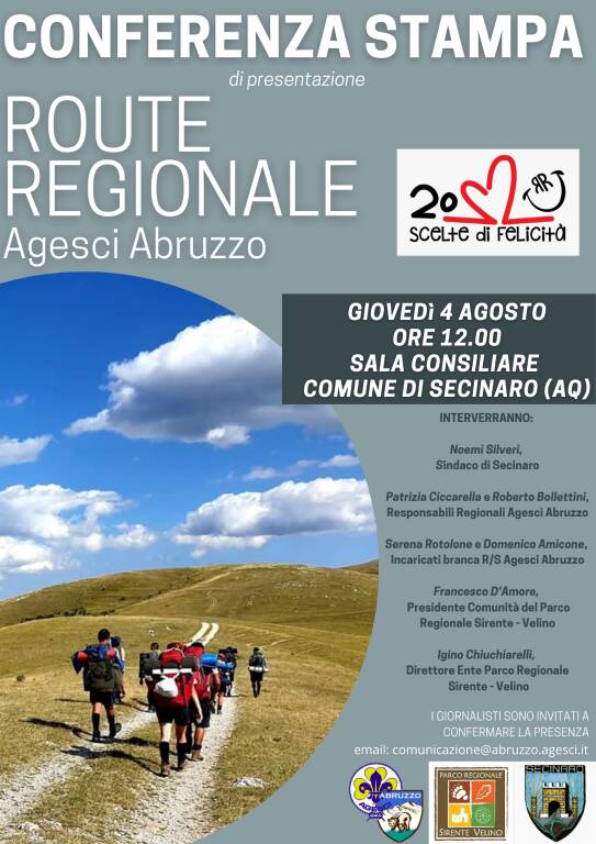 scout route regionale agesci abruzzo