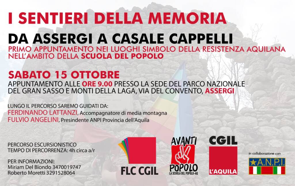 i sentieri della memoria