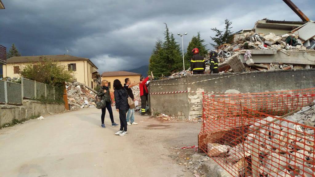 palazzine di piazza sagnotti amatrice