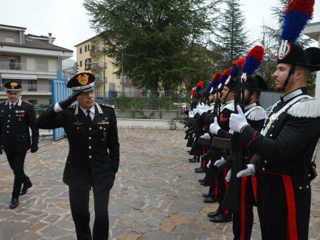 Carabinieri Il Generale Paolo Aceto In Visita Al Comando Provinciale Di Laquila Il Capoluogo 