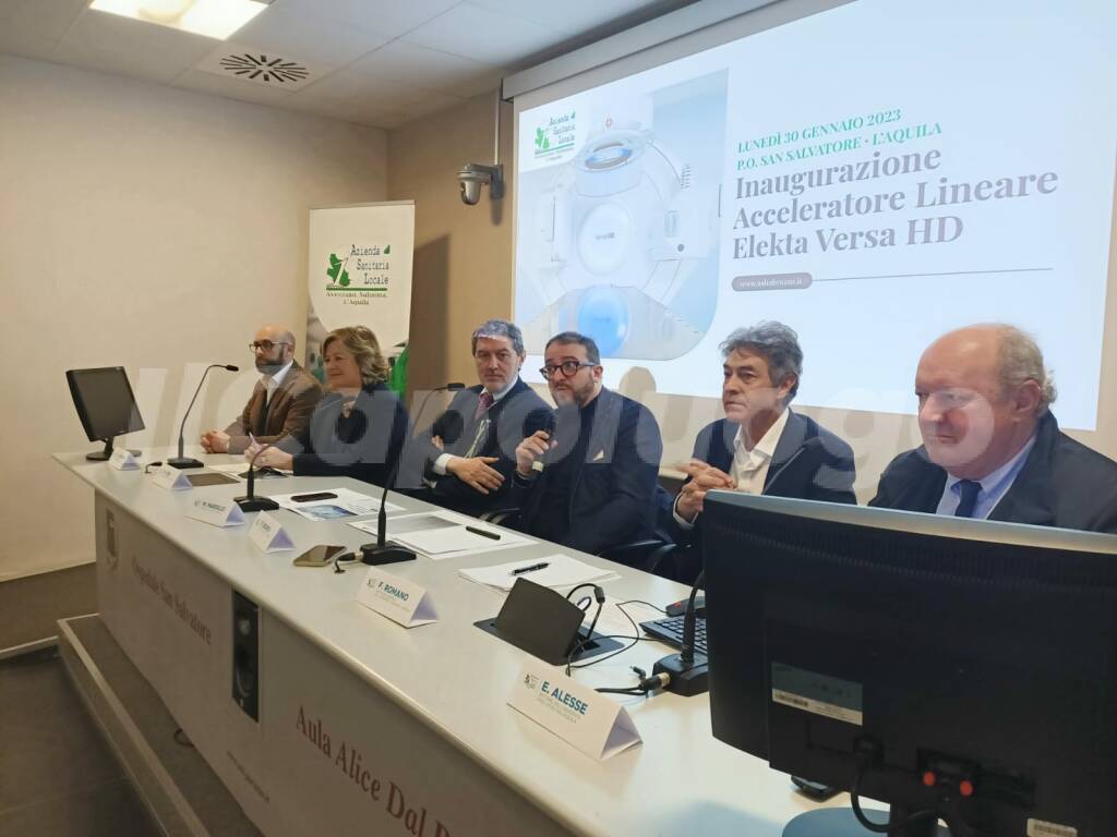 acceleratore oncologico ospedale l'aquila