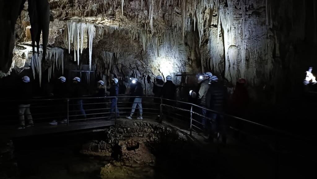 visite al buio grotte di stiffe