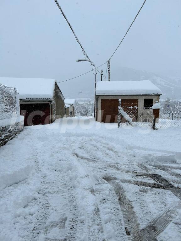 neve Cagnano Amiterno 23 gennaio 2023