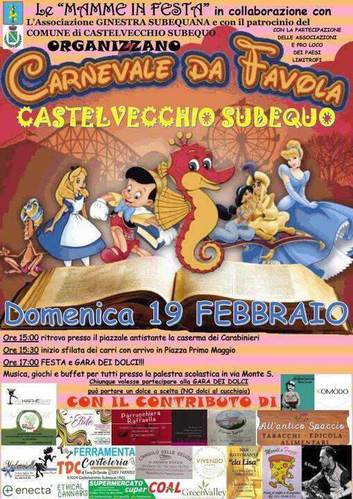 carnevale da favola castelvecchio subequo