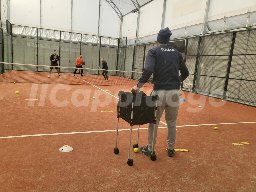 Padel il Maestro Nazionale Cesare Novelli a L Aquila Il Capoluogo