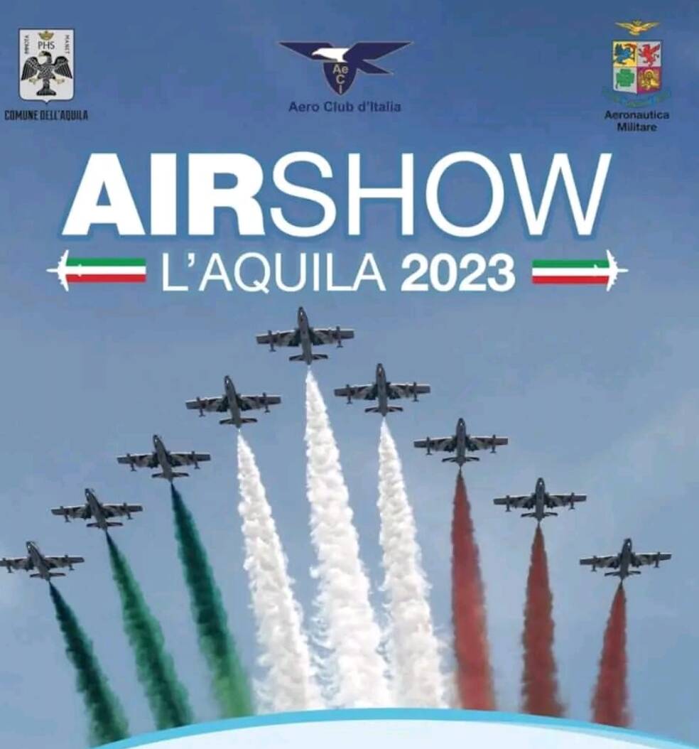 Aeronautica: le Frecce Tricolori all'Aquila il 4 agosto –