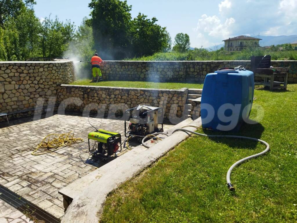 colle di preturo fontana monumentale