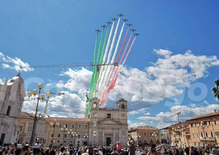 Aeronautica: le Frecce Tricolori all'Aquila il 4 agosto –