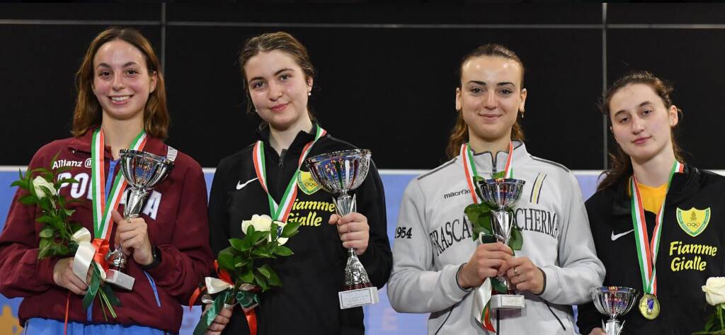 manuela spica campionessa italiana sciabole under 20