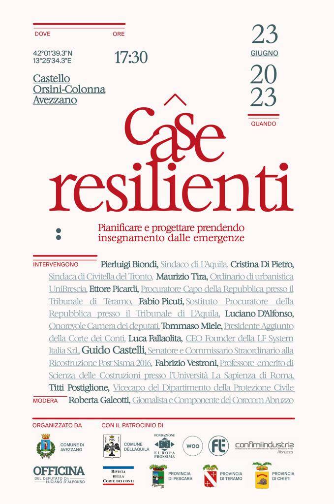 C ase resilienti avezzano