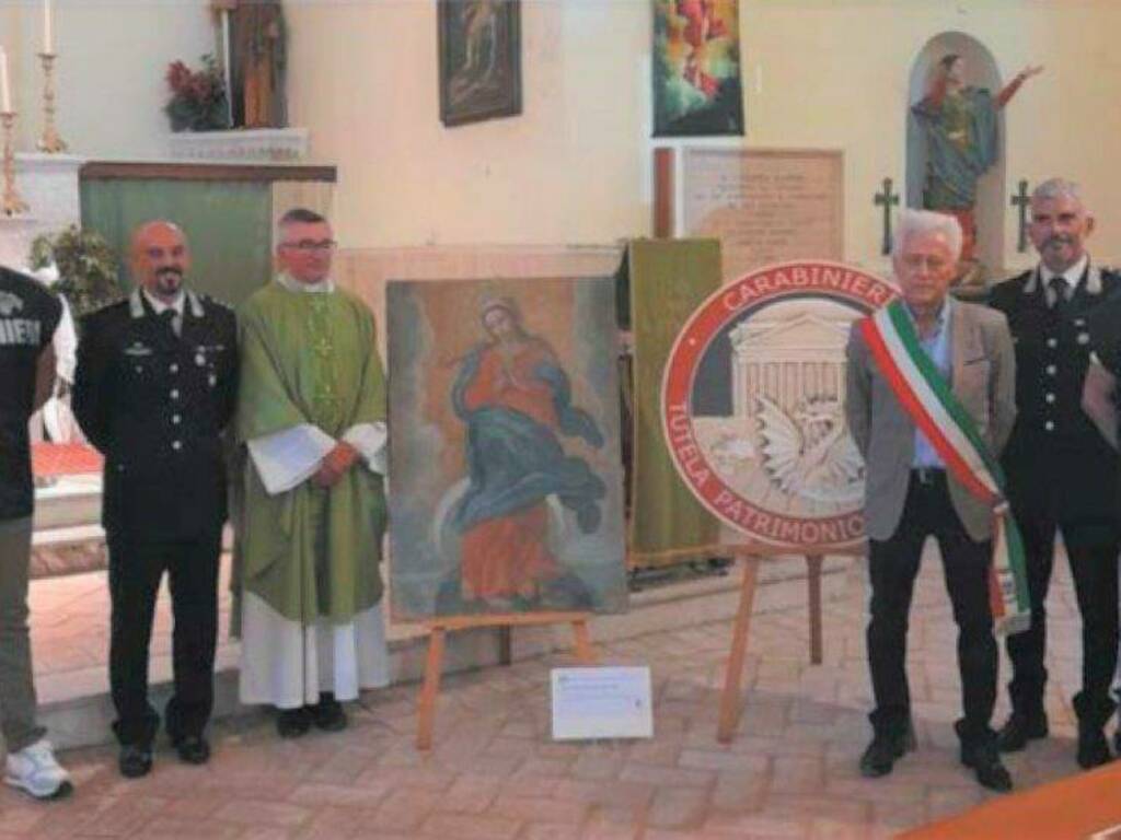 dipinto carabinieri fiamignano