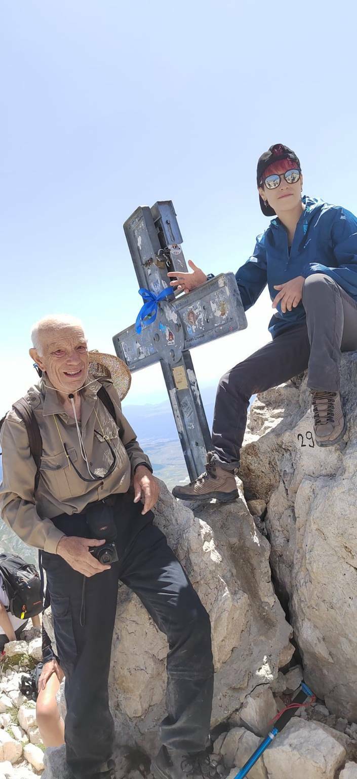 gran sasso quattro generazioni mario d'angelosante