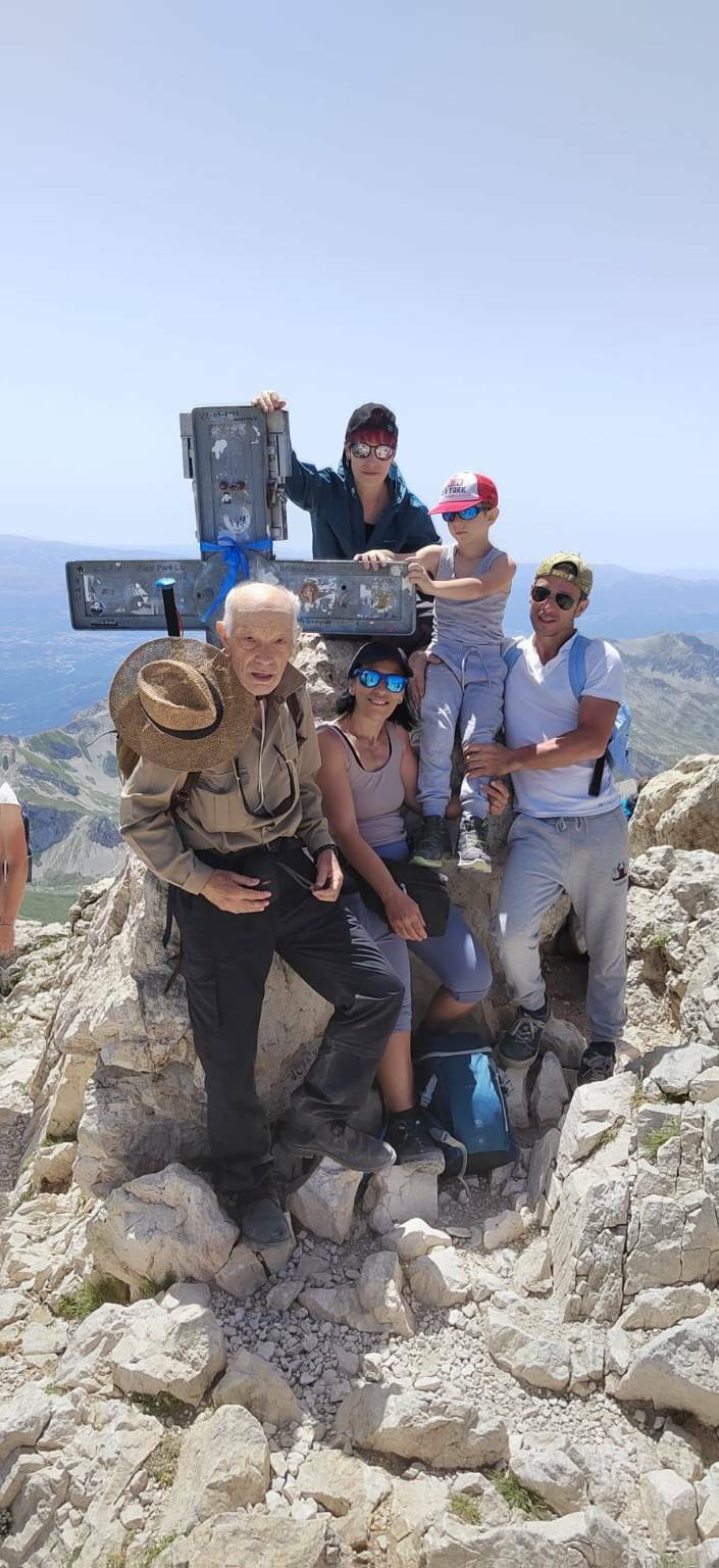 gran sasso quattro generazioni mario d'angelosante