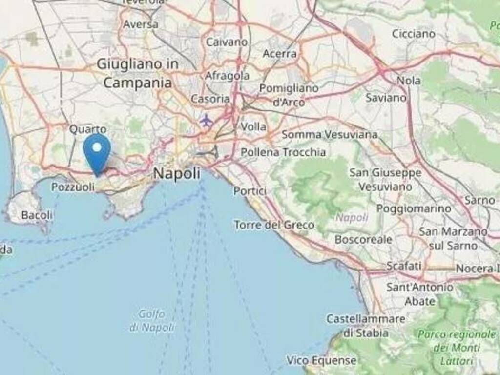 terremoto campi flegrei 