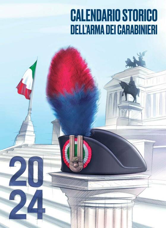 Arma dei Carabinieri, il Calendario storico 2024 con il contributo di  Pininfarina e Gramellini - Il Capoluogo