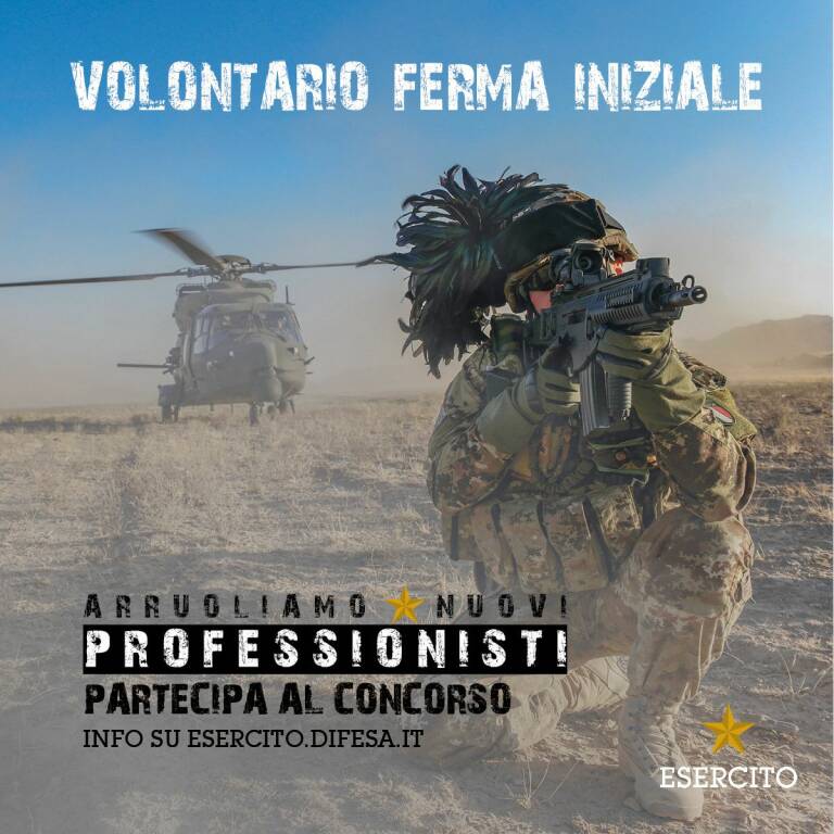 bando di concorso arruolamento esercito 