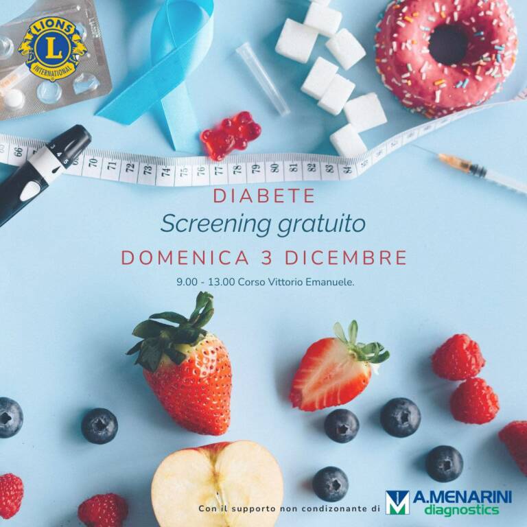 lions club l'aquila screening diabete