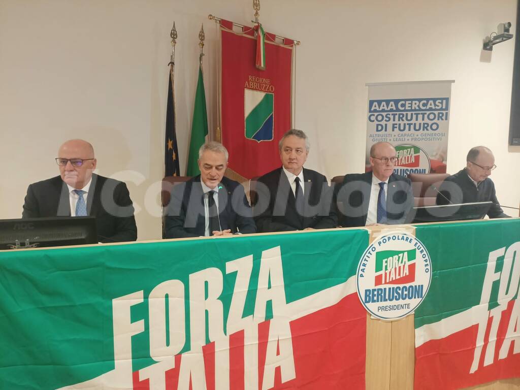 paolo federico elezioni regionali forza italia