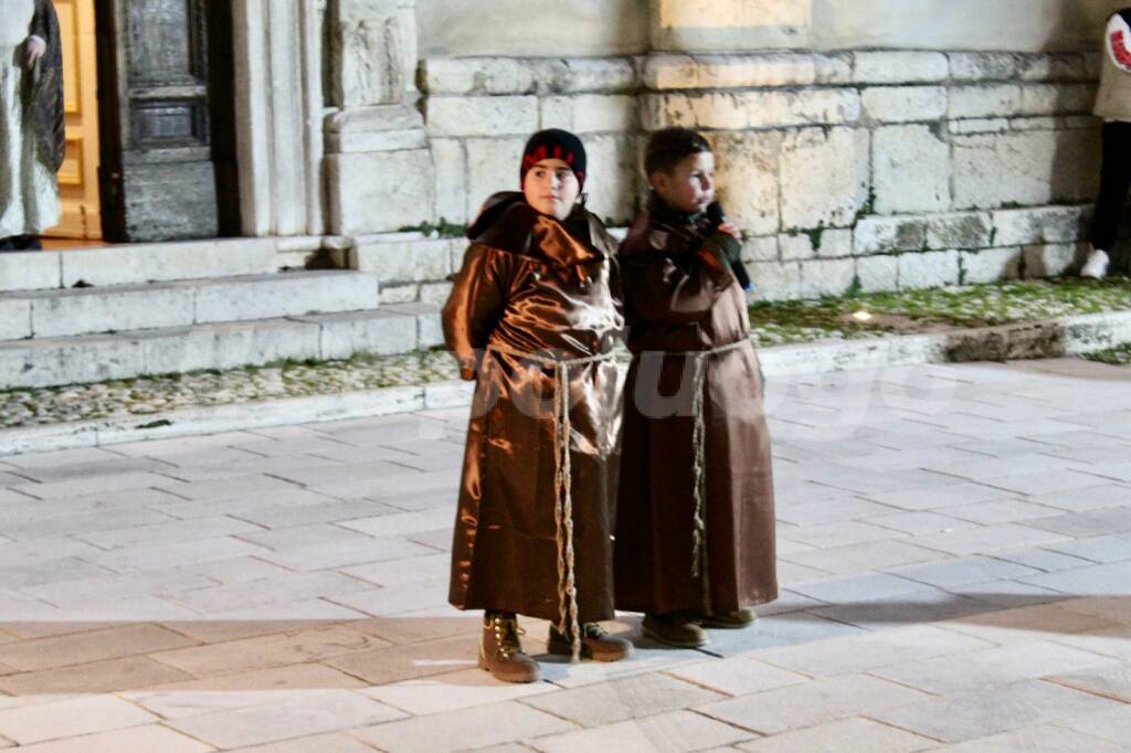 presepe vivente dei bambini castelvecchio subequo