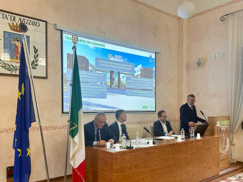 comune avezzano 2023 conferenza stampa