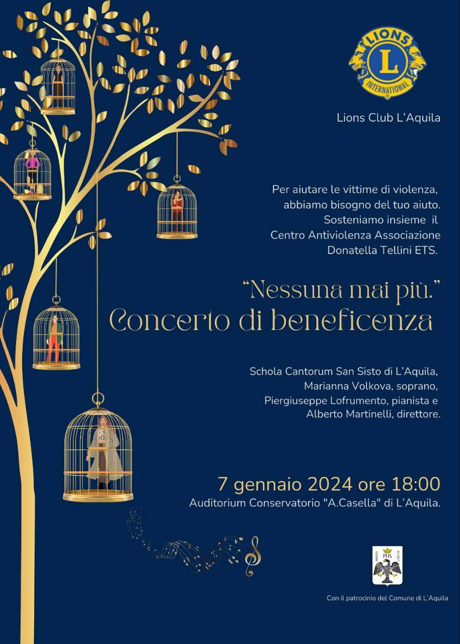 lions club concerto beneficenza 