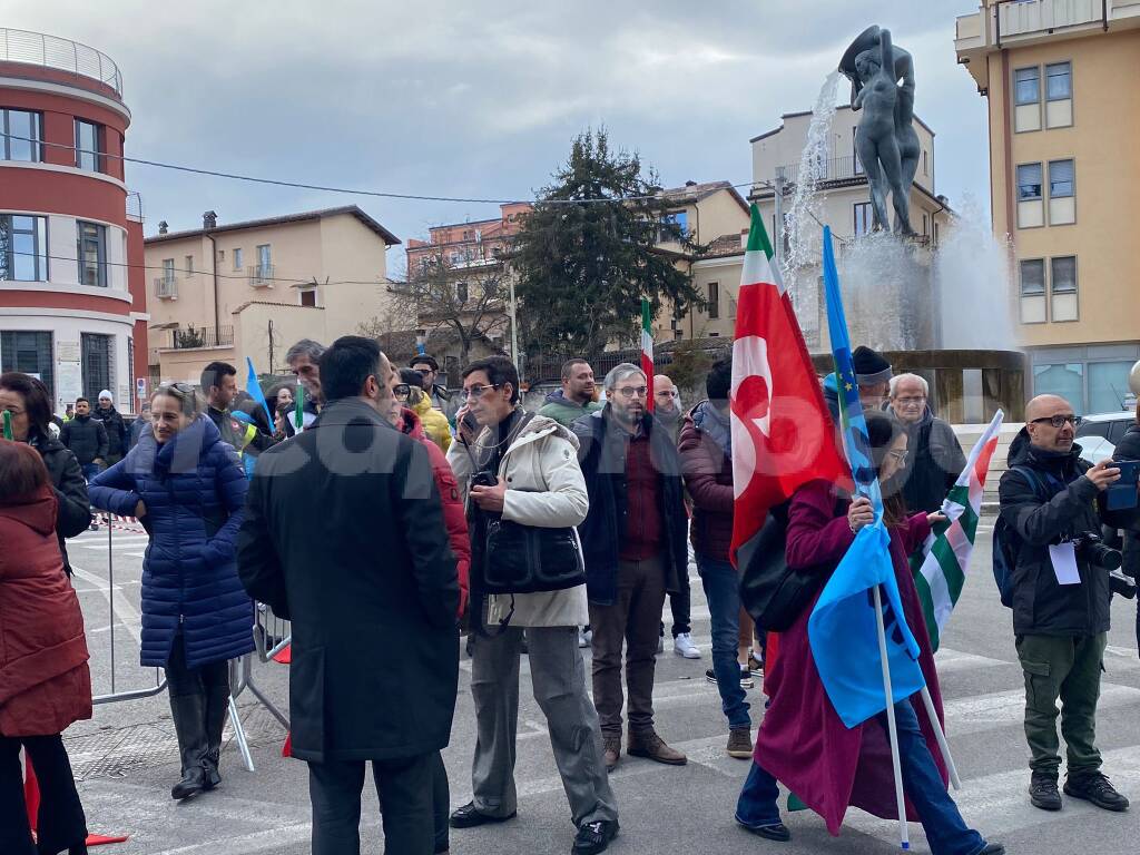 protesta tecnocall giorgia meloni 