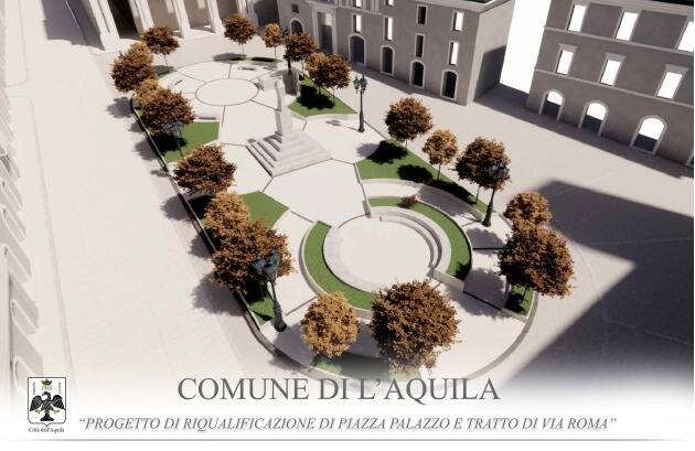 restyling piazza palazzo 