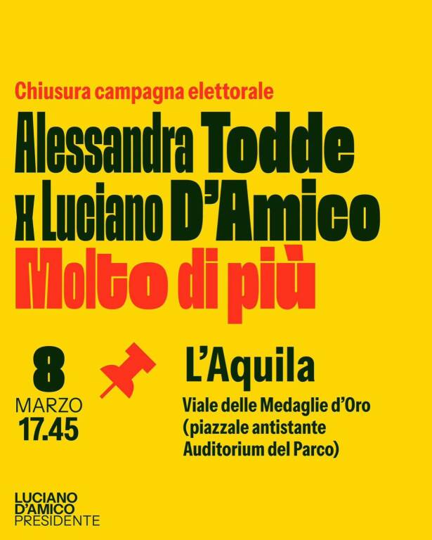 luciano d'amico alessandra todde elezioni regionali