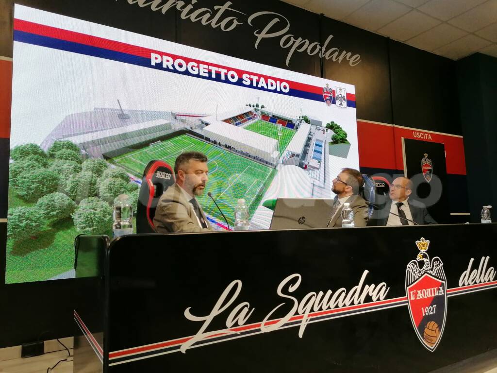 presentazione stadio gran sasso d'italia