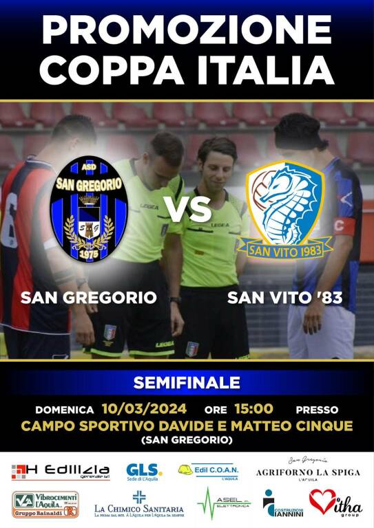 san gregorio san vito 93 semifinali coppa italia