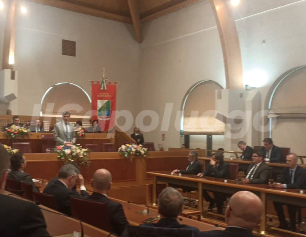 marsilio insediamento consiglio e presentazione giunta