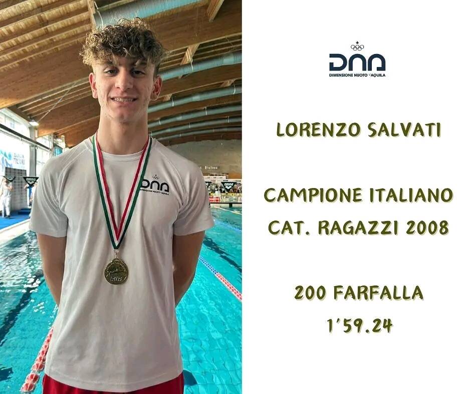 Lorenzo salvati 200 metri farfalla