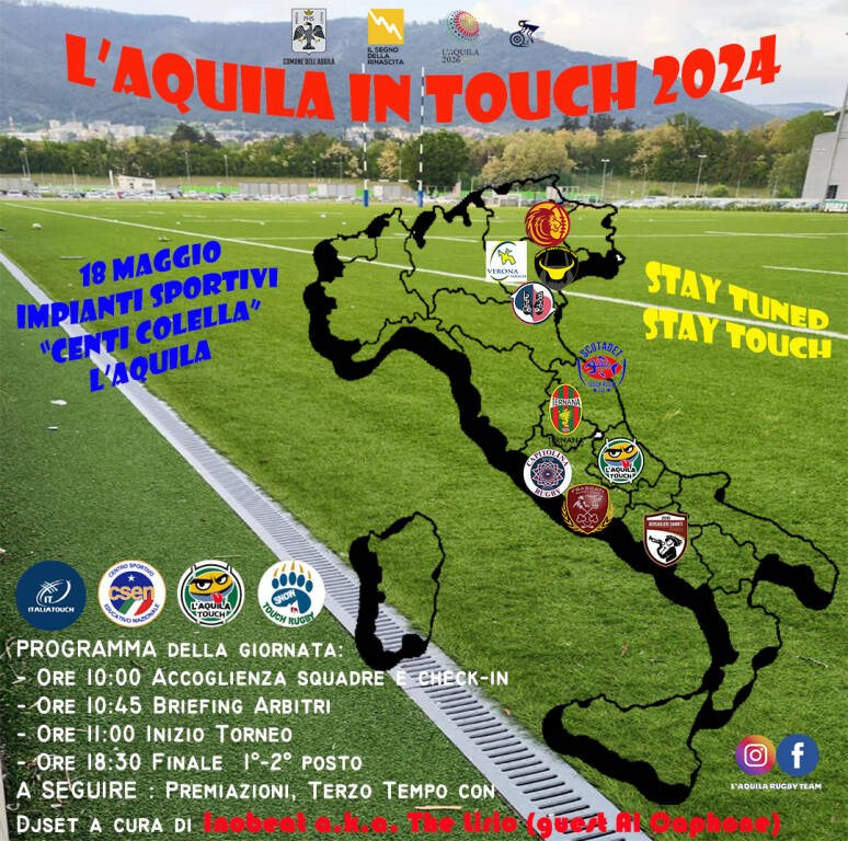 l'aquila in touch