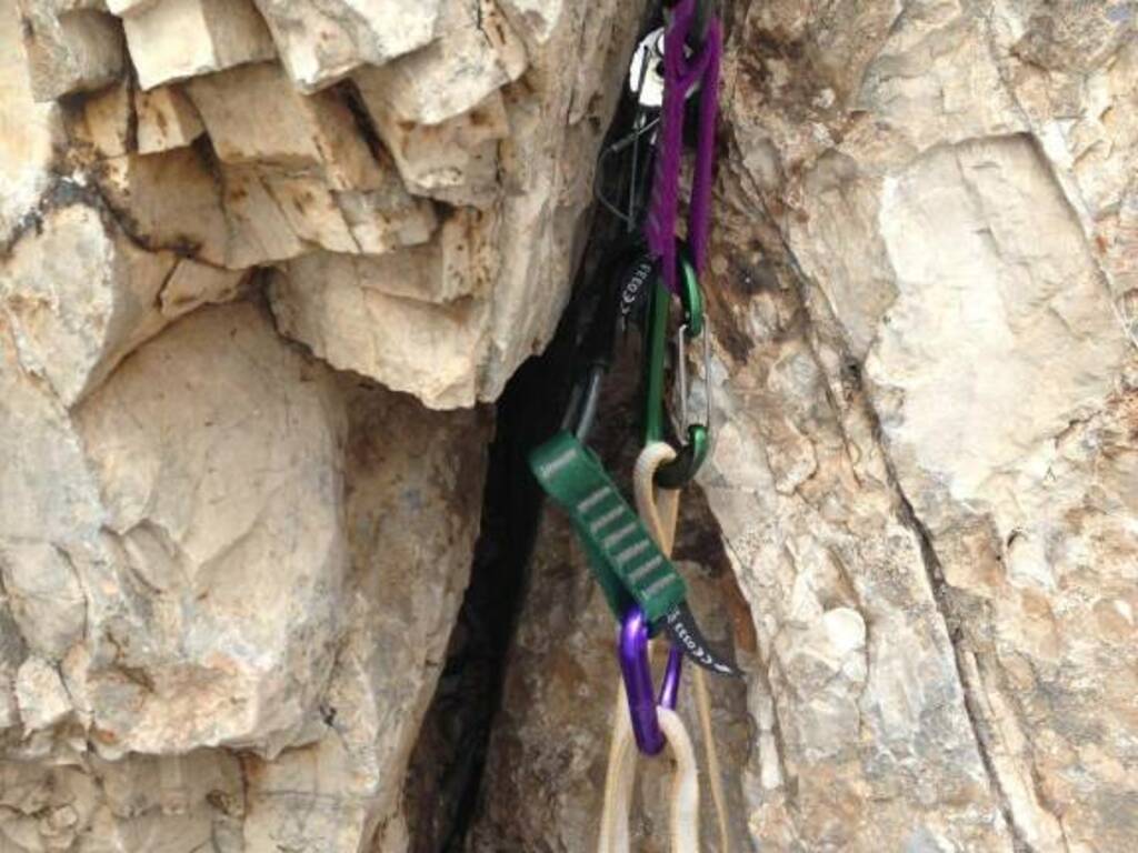 corso arrampicata Trad