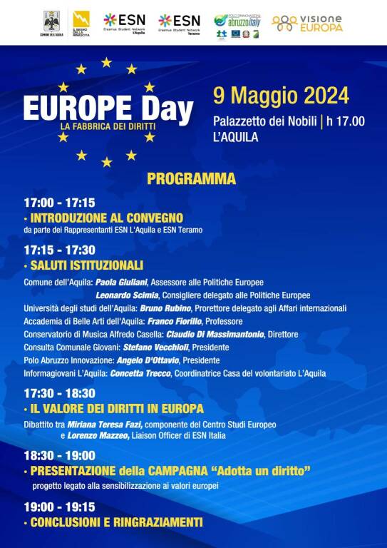 Europe Day, al Palazzetto dei Nobili la Giornata dedicata all'Europa ...