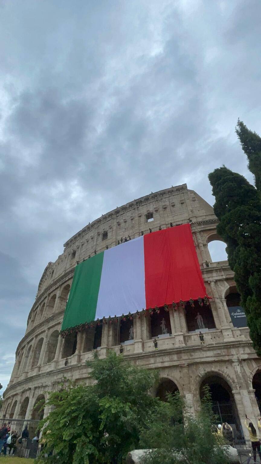 tricolore Colosseo 