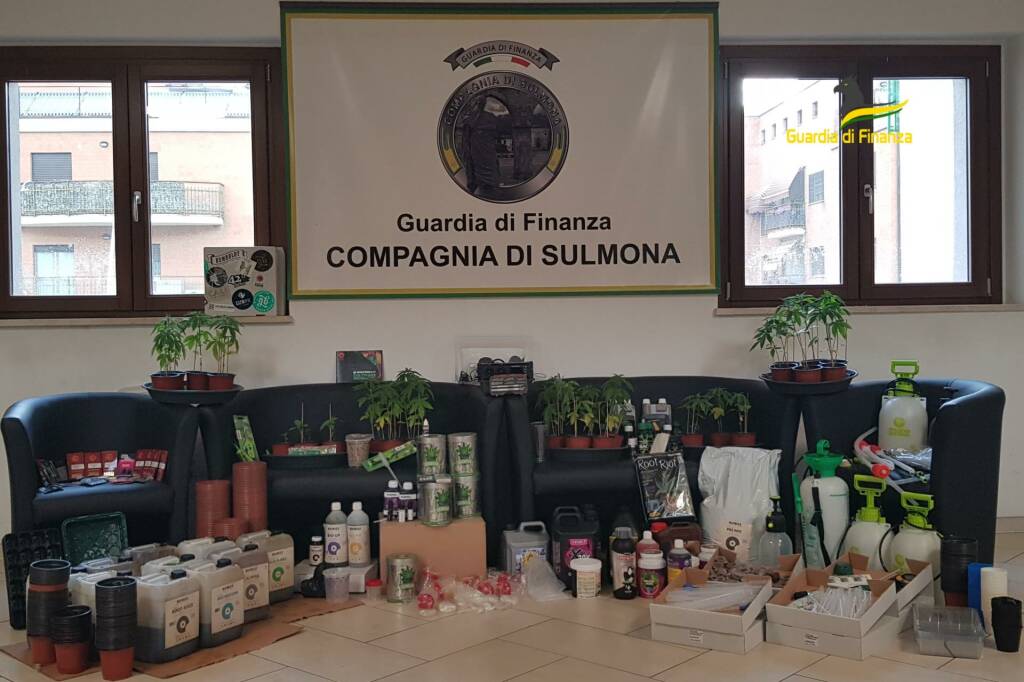 guardia di finanza sulmona marijuana