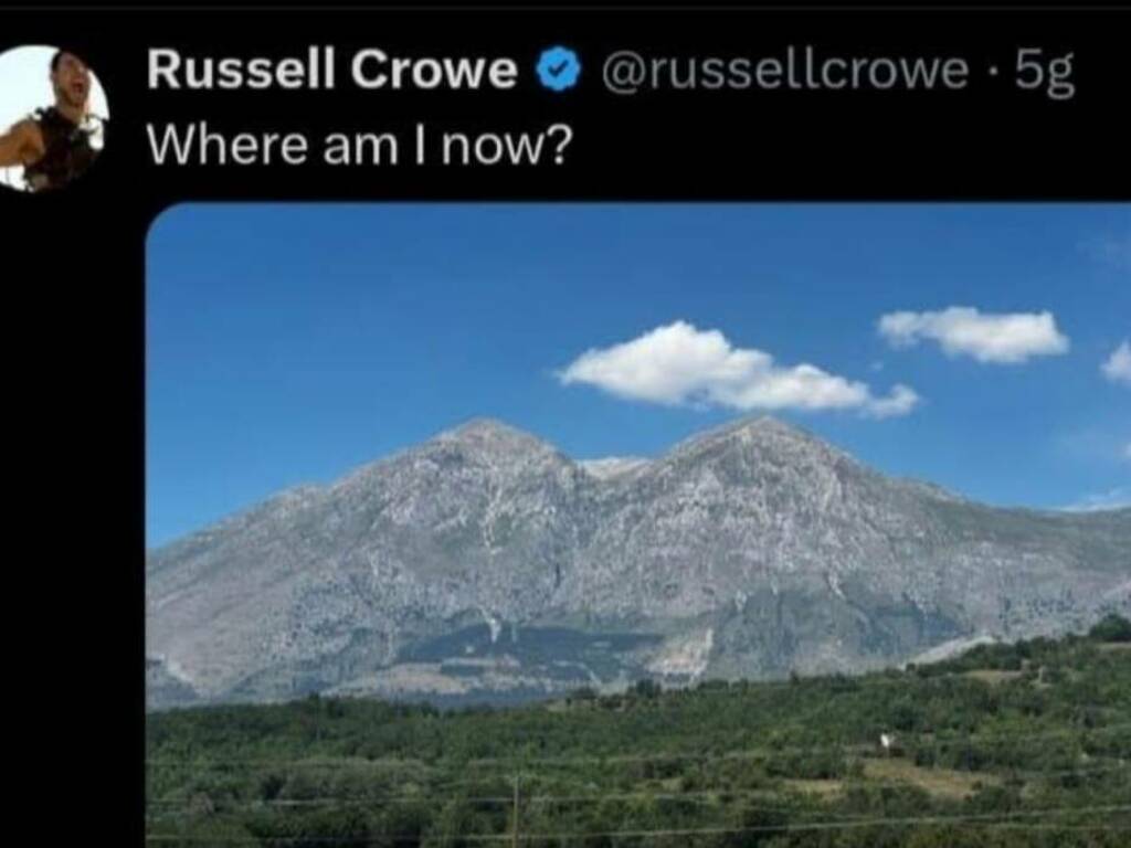 Russell Crowe Monte Velino 