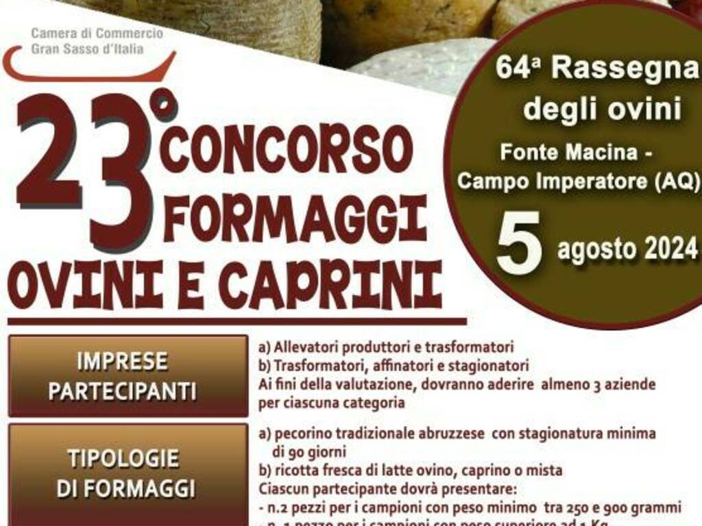 rassegna ovini campo imperatore concorso formaggi