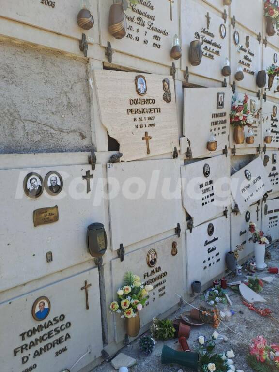 san pio delle camere vandali cimitero